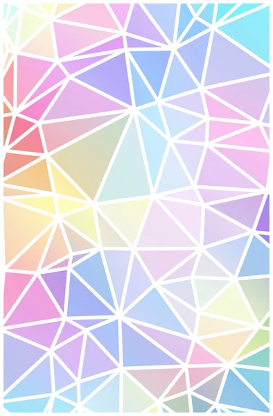 Bannière mosaïque colorée . — Image vectorielle