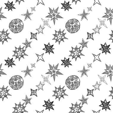 çizilmiş yıldız el