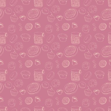 Şekerlerle kusursuz desen