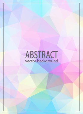 renkli mozaik afiş.