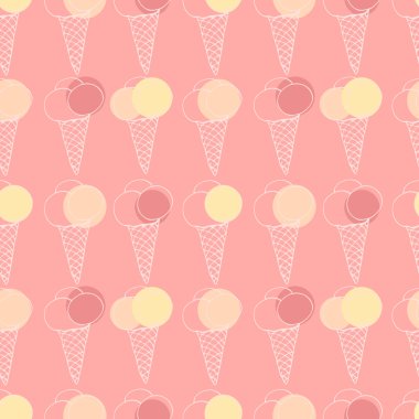 Dondurma pürüzsüz desen