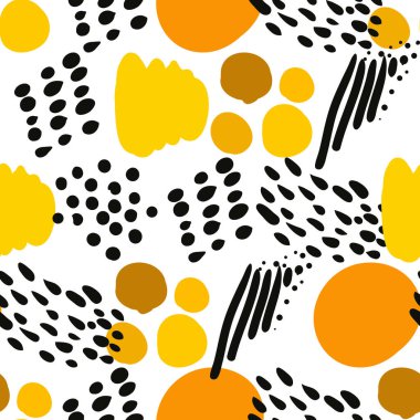 Vektör soyut arkaplanı. Kusursuz fırça izi.