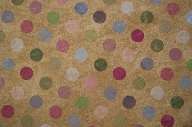 Vintage polka dot arka plan