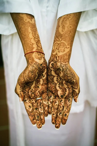 Henna tatueringar — Stockfoto