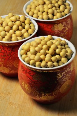 su bardağı soya fasulyesi