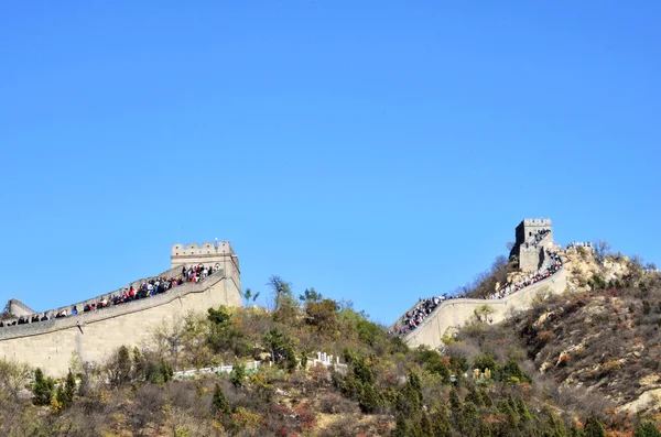 The great wall of China — Stock Photo, Image