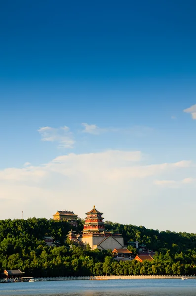 Panorama of the summer palace in beijing, china. — Stock Photo, Image