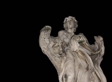 melek heykeli ponte sant'angelo üzerinde