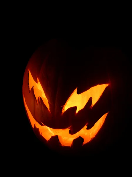 Scary Jack-o-Lantern — Stock Photo, Image