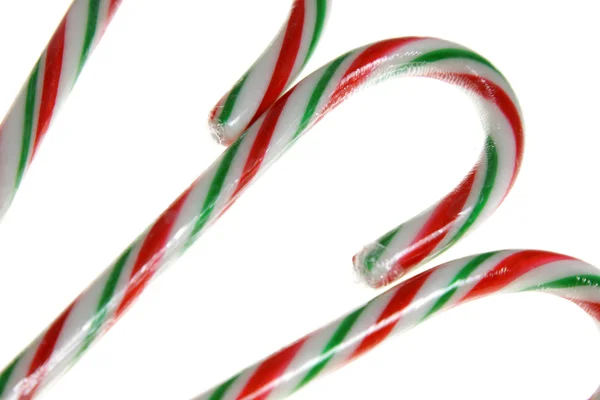 Three Candy Canes — Stock Photo, Image