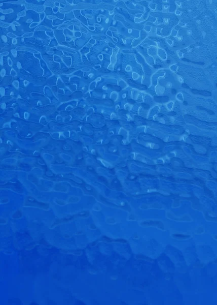 Blauwe bubbly glas — Stockfoto