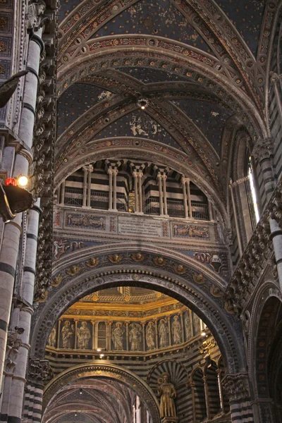 Plafond cathédrale de Sienne — Photo