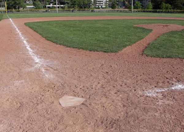 Empty Baseball Field — Stock Photo, Image