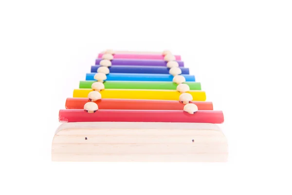 Colorido niño xilófono de madera —  Fotos de Stock