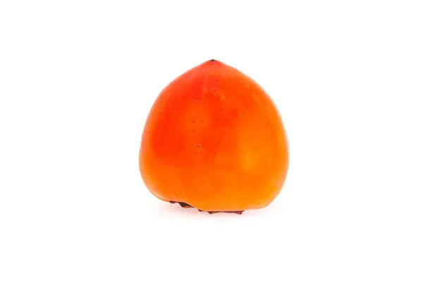 Juicy ripe persimmon fruit during fall harvest season — ストック写真