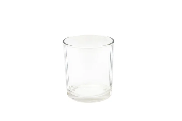 Lyx glas isolerade på en vit — Stockfoto