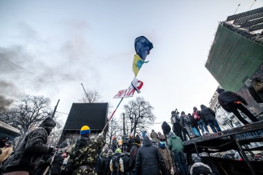 hükümet karşıtı protestolar patlak Ukrayna