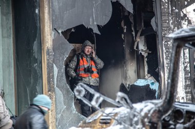 hükümet karşıtı protestolar patlak Ukrayna