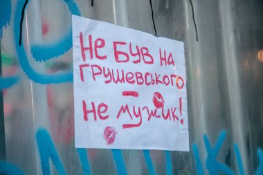 hükümet karşıtı protestolar patlak Ukrayna