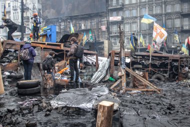 Ukrayna euromaidan hükümet karşıtı protestolar