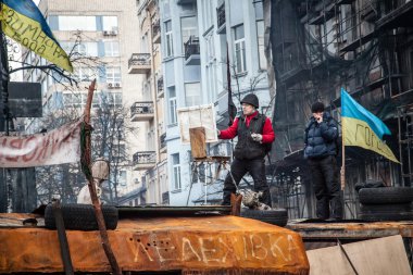 Ukrayna euromaidan hükümet karşıtı protestolar