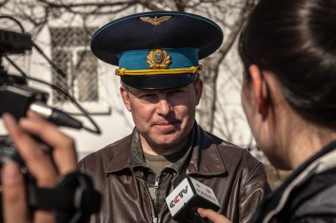Belbek military base  in Crimea, Ukraine clipart