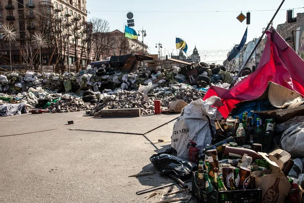 Революция достоинства в Киеве, Украина — стоковое фото