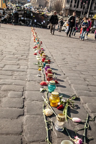 Haysiyet devrim - euromaidan kiev, Ukrayna — Stok fotoğraf