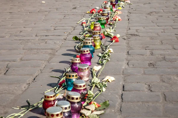 Revolução da Dignidade - Euromaidan Kiev, Ucrânia — Fotografia de Stock