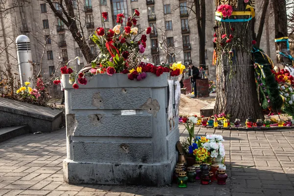 尊严革命 — — euromaidan 基辅，乌克兰 — 图库照片