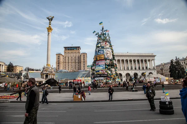 尊严革命 — — euromaidan 基辅，乌克兰 — 图库照片