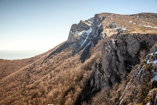 Lente in Krim bergen — Stockfoto