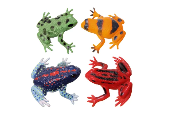 Zabawka żaby — Zdjęcie stockowe