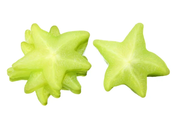 Слайки звездных фруктов — стоковое фото
