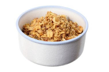 kabın içinde kızarmış soğan