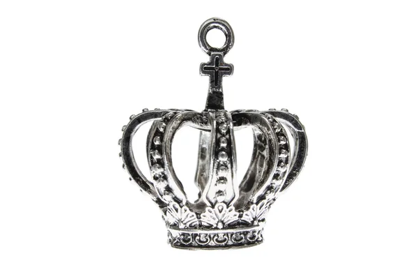 Gümüş crown — Stok fotoğraf