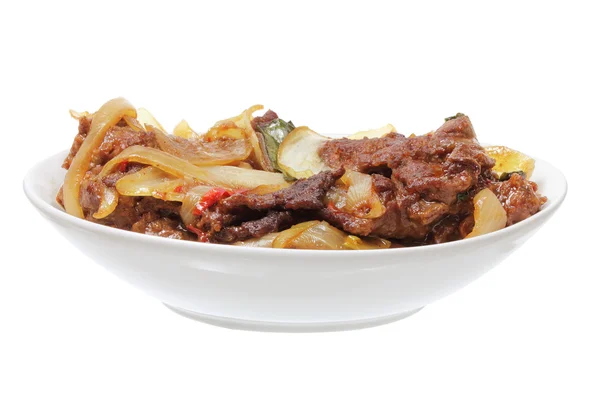 Mongolisches Rindfleischgericht — Stockfoto