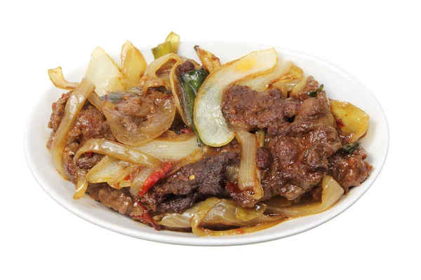 Moğol sığır eti yemek