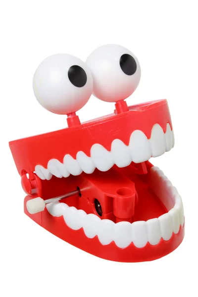 Tagarelando dentes brinquedo — Fotografia de Stock