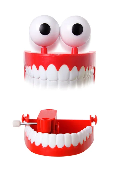Tagarelando dentes brinquedo — Fotografia de Stock