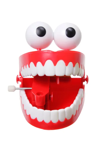 Стучащие зубы игрушки — стоковое фото