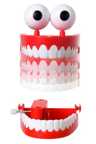 Chattering dientes juguete — Foto de Stock