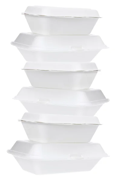 Styrofoam Boxes — Stock Photo, Image