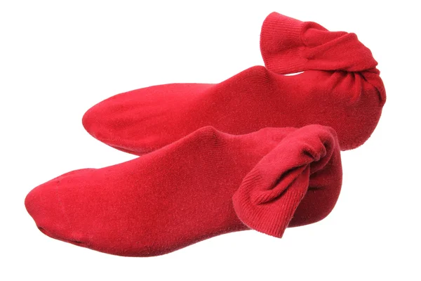 Calcetines rojos — Foto de Stock