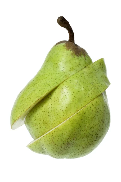 Gesneden pear — Stockfoto