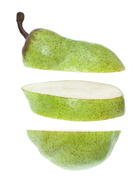 Gesneden pear — Stockfoto