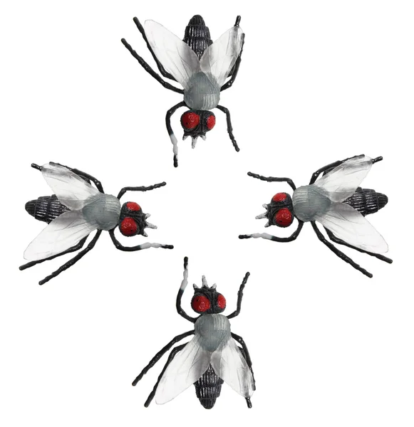 Игрушечные мухи — стоковое фото