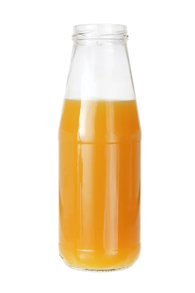Fles sinaasappelsap — Stockfoto