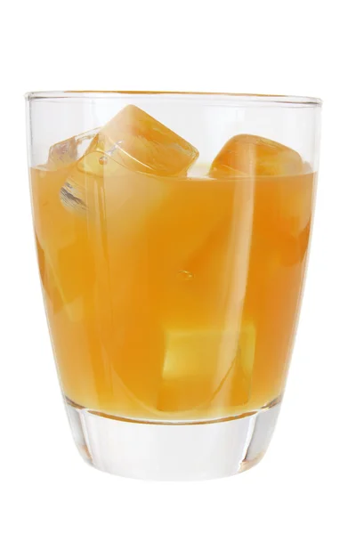 Glas Orangensaft — Stockfoto