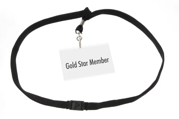 Name Tag — Stock Photo, Image